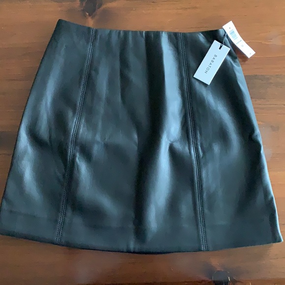 Aritzia Dresses & Skirts - Aritiza Vegan Letter Mini Skirt